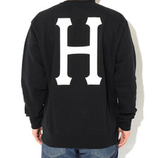 HUF Essentials Classic H Crew Sweat PF00466画像