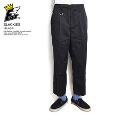 FAT SLACKIES -BLACK- F32210-PN10B画像