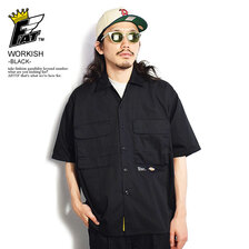 FAT WORKISH -BLACK- F32210-SH13画像