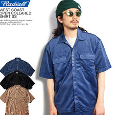 RADIALL WEST COAST - OPEN COLLARED SHIRT S/S RAD-22SS-SH008画像