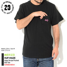 HUF &times; HAZE Haze Script Pocket S/S Tee TS01631画像