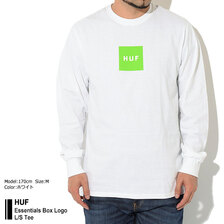 HUF Essentials Box Logo L/S Tee TS01665画像
