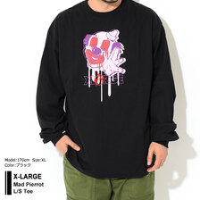 X-LARGE Mad Pierrot L/S Tee 101221011035画像