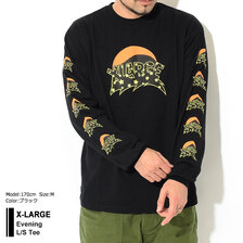 X-LARGE Evening L/S Tee 101221011030画像