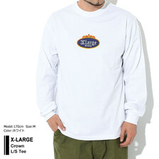 X-LARGE Crown L/S Tee 101221011026画像