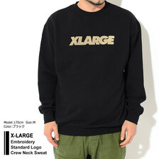 X-LARGE Embroidery Standard Logo Crew Neck Sweat 101221012013画像