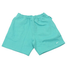 NIKE NRG SOLO SWOOSH FLEECE SHORT GREEN DV3056画像