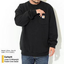 Carhartt Loose Fit Midweight Pocket Crew Sweat 103852画像