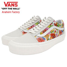 VANS Old Skool 36 DX Metallic Floral/True White Anaheim Factory VN0A54F3AWB画像