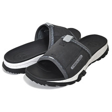 Timberland GARRISON TRAIL SLIDE BLACK LEATHER TB0A29NV015画像