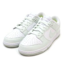 NIKE W DUNK LOW NEXT NATURE WHITE/BARELY GREEN DN1431-102画像