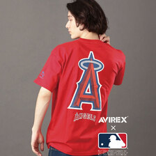MLB &times; AVIREX ANGELS T-SHIRT 414022104画像