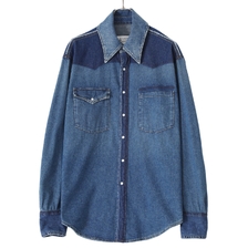 Maison Martin Margiela Denim Western shirt S50DL0504-S30815画像