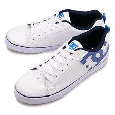 DC SHOES COURT VULC SE SN DNM WHITE DM222022画像