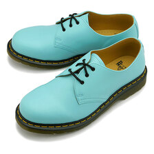 Dr.Martens 1461 3EYE SHOE Turquoise Blue Smooth 27430432画像