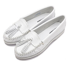 MINNETONKA TASSEL MOCCASIN WHITE 204TJ画像