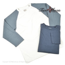 Two Moon 丸胴ラグランスリーブ ベースボールT 20290画像