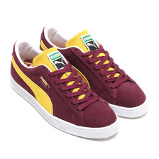 PUMA SUEDE CLASSIC XXI Grape Wine-Dandelion-Puma White 374915-38画像