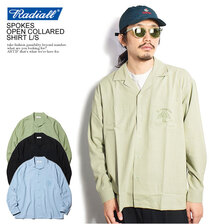 RADIALL SPOKES - OPEN COLLARED SHIRT L/S RAD-22SS-SH001画像