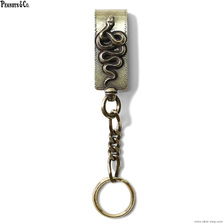 Peanuts&Co SNAKE CLIP TYPE KEYCHAIN (BRASS)画像
