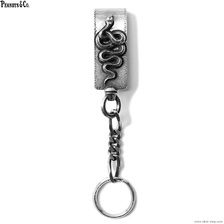 Peanuts&Co SNAKE CLIP TYPE KEYCHAIN SLIVER画像