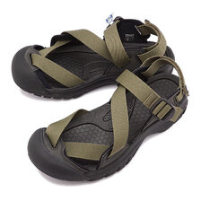 KEEN ZERRAPORT II Military Olive/Black 1026029画像