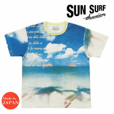 SUN SURF フォトプリント Tシャツ "PAU HANA" SS79007画像