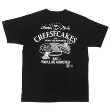 RHC Ron Herman AMERICAN FOODS Cheese Cakes Tee BLACK画像