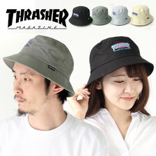 THRASHER OVAL MAG BUCKET HAT 22TH-H04画像