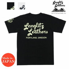 Langlitz Leathers Short Sleeve Tee Type A 2Tone TYPE A 2TONE画像