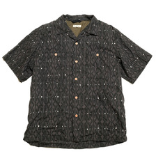 BURGUS PLUS Batik Open Collar Shirt BP21501画像