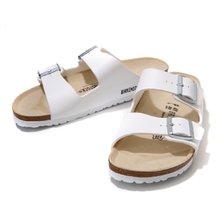 BIRKENSTOCK Arizona Birko-Flor WHITE 0051733画像