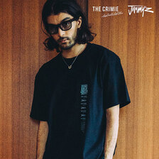 JIMMY'Z &times; THE CRIMIE SMALL LOGO TEXT TEE CR1-C2B1-CS04画像