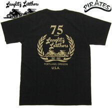 Langlitz Leathers Short Sleeve Tee Shirts LL75th画像