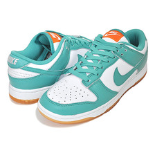NIKE WMNS DUNK LOW white/washed teal-kumquat DV2190-100画像