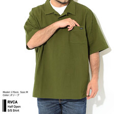 RVCA Half Open S/S Shirt BC041-154画像