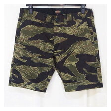 THE FLAT HEAD TIGER STRAIPE HALF PANTS FN-S-C003画像