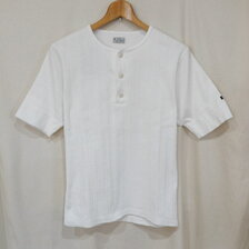 THE FLAT HEAD FRAISE HENLY NECK T-SHIRT FN-TLH-001画像