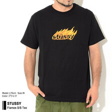 STUSSY Flames S/S Tee 1904763画像