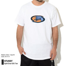 STUSSY Split Oval S/S Tee 1904768画像
