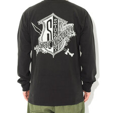 STUSSY Shield Pigment Dyed L/S Tee 1994779画像