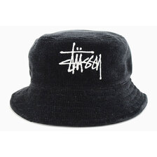 STUSSY Chenille Big Basic Bucket Hat 1321087画像