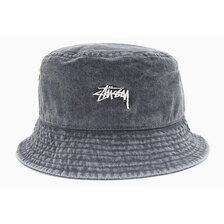 STUSSY Washed Stock Bucket Hat 1321086画像
