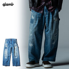 glamb Grunge Stich Painter Pants GB0322-P02画像