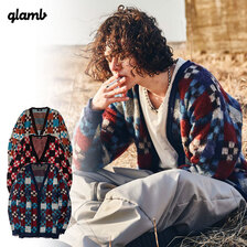 glamb Chequered Cardigan GB0322-KNT10画像