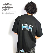 TOKYO SANDWICH CLUB T.S.C-FLAG B.S.T -BLACK-画像