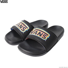 VANS LA COSTA SLIDE ON BLACK/BLACK (PRIDE) VN0A5HF5AN8画像