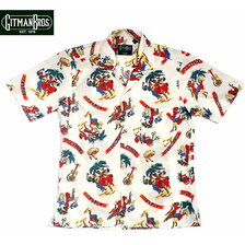 GITMAN VINTAGE C450-99 S/S OPEN COLLER 1PK SHIRTS/JAMAICA GIFT shop画像