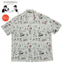 GLAD POSTALS HAWAIIAN S/S SHIRTS画像