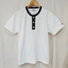 THE FLAT HEAD HENLEY NECK T-SHIRT FN-TSH-002画像